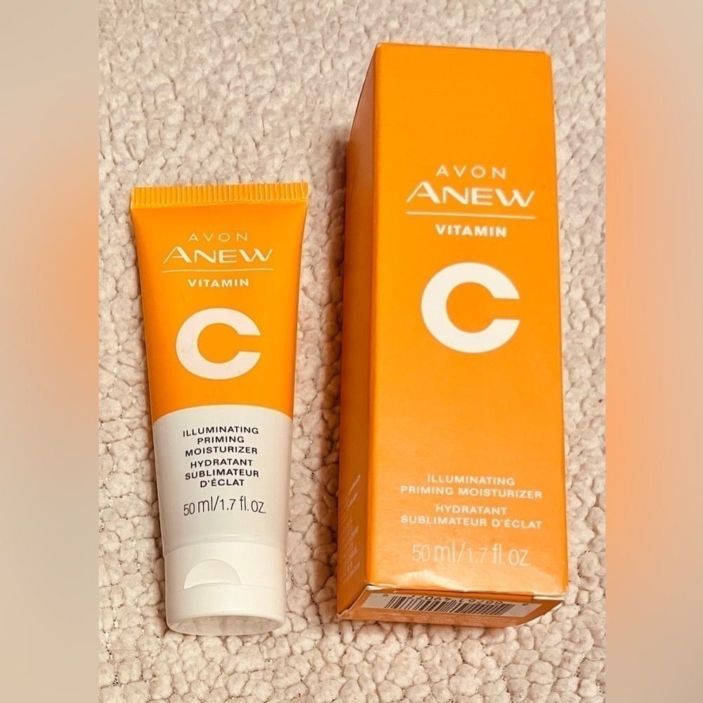 🍊 ILLUMINATING PRIMING MOISTURIZER Avon Anew Vitamin C Full SIZE